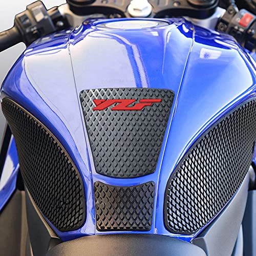 Motorcycle Gas Tank Protectors For Yzfr7 R7 2022, Non-Slip Fuel Tank Sticker, Waterproof Fuel Tank Side Traction Pad For Yzfr7 R7 2022 #TOP2