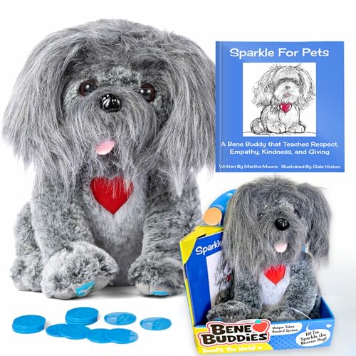 Sparkle The Rescue Dog – A Stuffed Animal for Endearing Cuddles, Cute Plush Companion for All Ages, Mini Stuff Collection, Irresistible Stuffies for Joyful Play.
