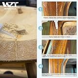 WAN2TLK 60g Wood Glue, Wood Glue Strong for Furniture, Fast Setting, Dries Clear, Wood Adhesive for All Wood, Wooden Furniture, Wooden Crafts - 6 Applicator Nozzles - Image 4