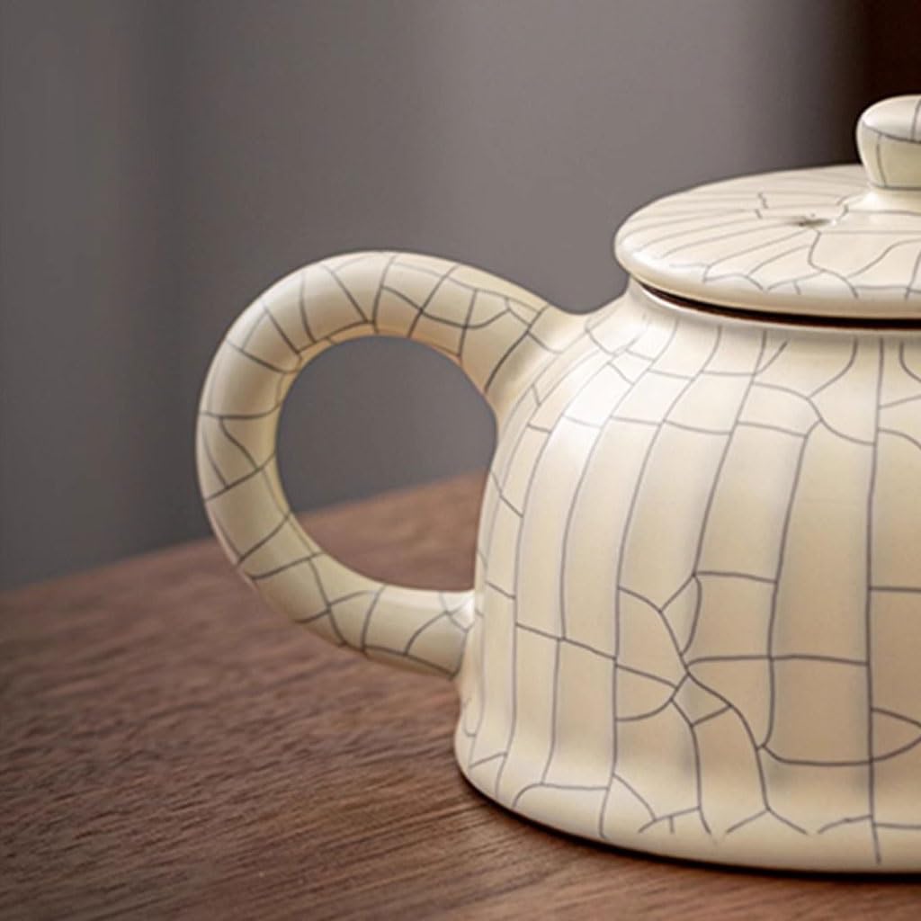 Japoński ceramiczny czajniczek do domu lub biura, zestaw do herbaty Kung Fu, porcelanowy czajniczek na ceremonię parzenia herbaty, tradycyjny japoński styl, dla miłośników herbaty
