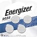 Energizer 2032BP-4 3 Volt Lithium Coin Battery - Retail Packaging (2 x Pack of 4)