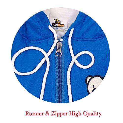Image of Kidbee Baby Winter Jackets /Sweatshirt /Sweater /Hoodies for Boys & Girls with Hood and Zipper