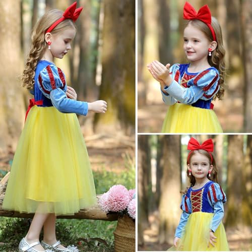 Disfraz de princesa para niñas 4-5 años miniatura 4