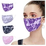 Pink Lace Fashion Face Cloth Mask Reusable Washable Breathable Designer Adjustable Purple Gray Navy
