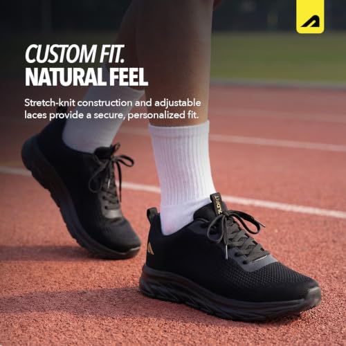 Boldfit Store Boldfit Men's Running Shoes Black - Image 6