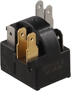 Refrigerator Starter Relay 6Pin QP2-15H Featuring Overload Protection System For Compressor Safety And Longevity