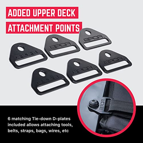Image of GPCA Cargo Cover for Jeep Wrangler 2007-2018, JK 4-Door Soft /Hard Top