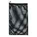 SGT KNOTS Mesh Bag (Small) 550 Paracord Drawstring Bag - Ventilated Washable Reusable Stuff Sack for Laundry, Gym Clothes, Swimming, Camping, Diving, Travel (12 inch x 15 inch - Black)