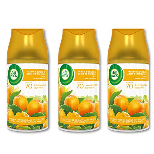 Air Wick Recharge FreshMatic Plaisir d'Agrumes pour parfumer le salon et la cuisine