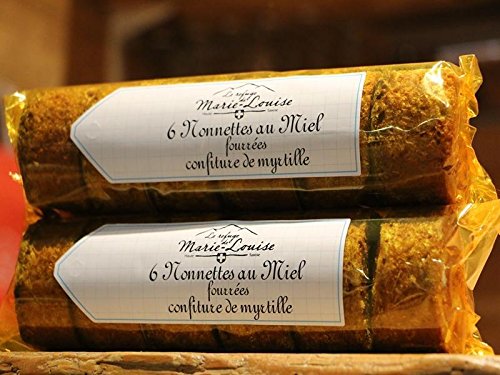 Nonnette Bosbes Honing Peperkoek Set of 6 - Cupcake Patisserie uit Frankrijke - 200g - Afbeelding 3