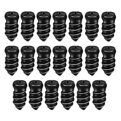 Image of (20 Pc's) Tire Repair Rubber Nail Car Tire Repair Nails Tire Repair Rubber Screws Fast Tire Repair Tool for Car Motorcycle Tire Puncture Repair, Black