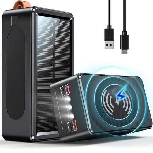 90000mAh Power Bank, Wireless Powerbank mit 35W PD Schnellladung, Power Bank Groß mit 7...