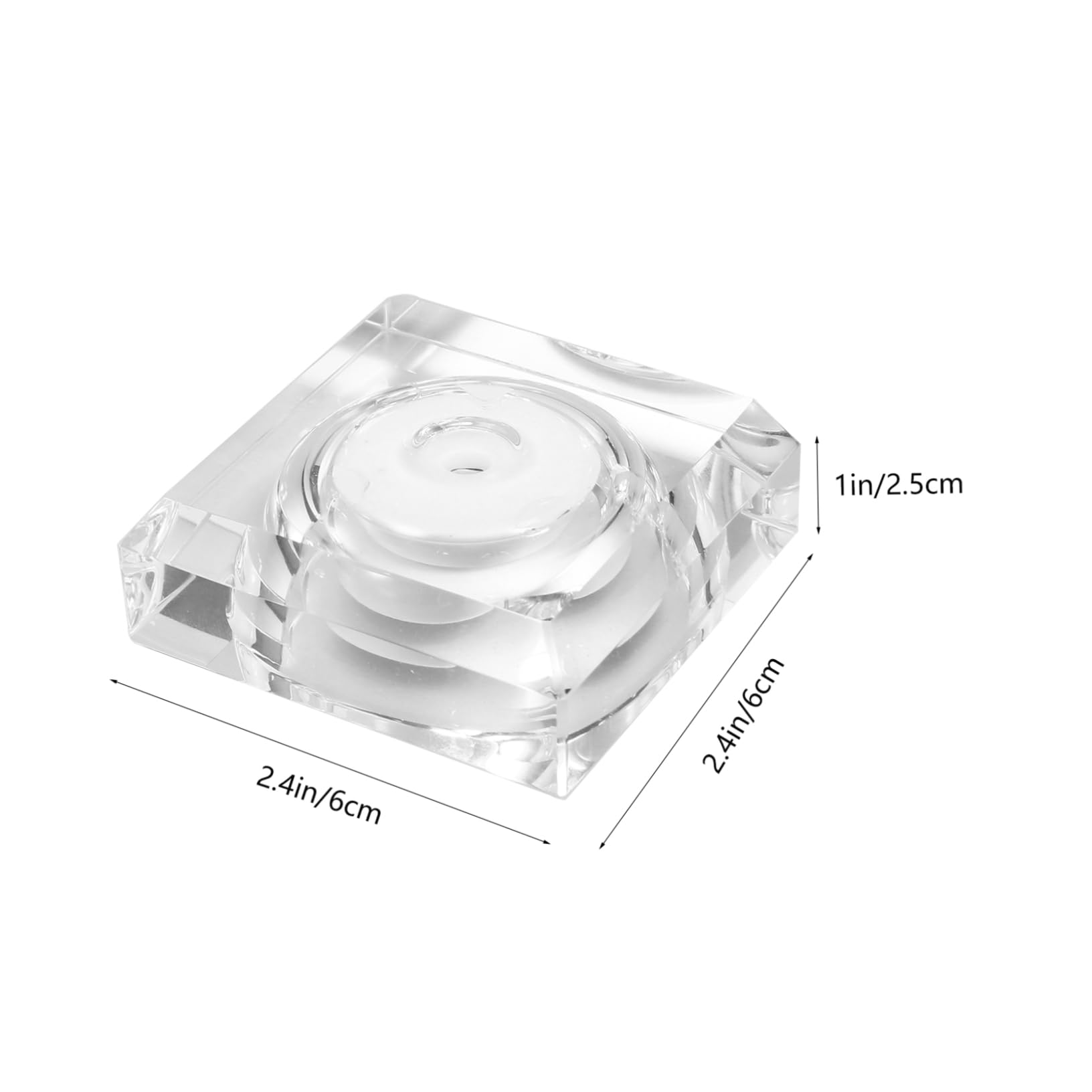 Mipcase Sturdy Crystal Adornment Lamp Vase Led Light Suitable for Shops Family Decorations