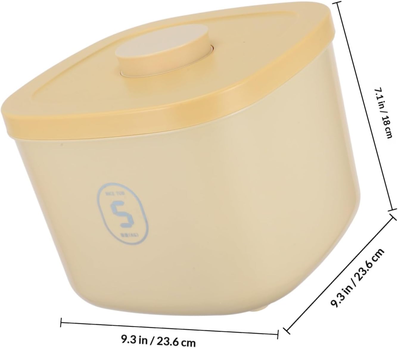 Airtight Pet Food Storage Bin Large Capacity Vacuum-sealed Cat Food Container Moisture-proof Kitchen Organizer for Cats and Dogs