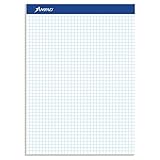 Ampad Evidence Quad Dual-Pad, Quadrille Rule, Letter Size (8.5 x 11.75), White, 100 Sheets per Pad...