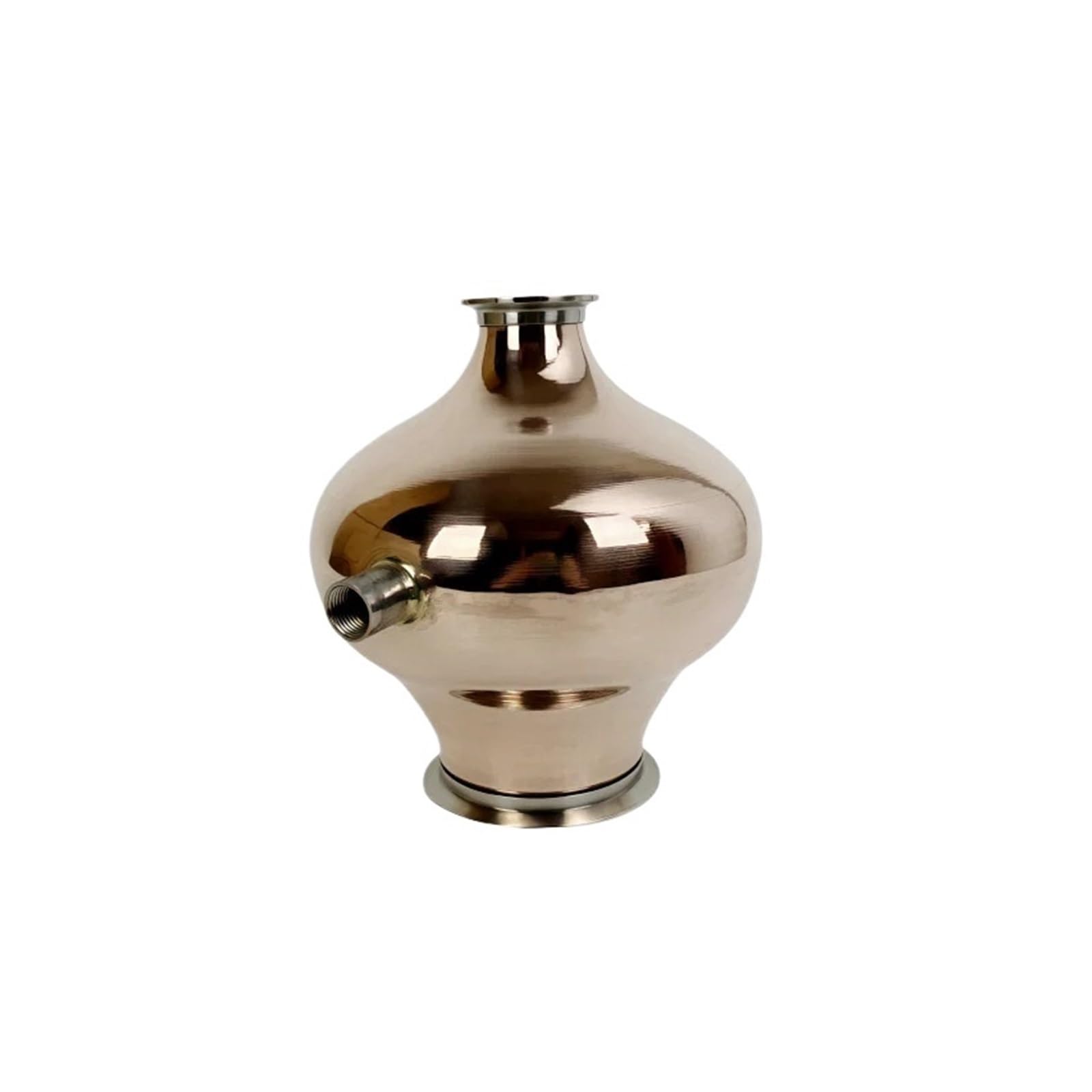 Mechanivis Onion Head, 4inch * 2inch Tri-clamp Copper Onion Head with 1/2