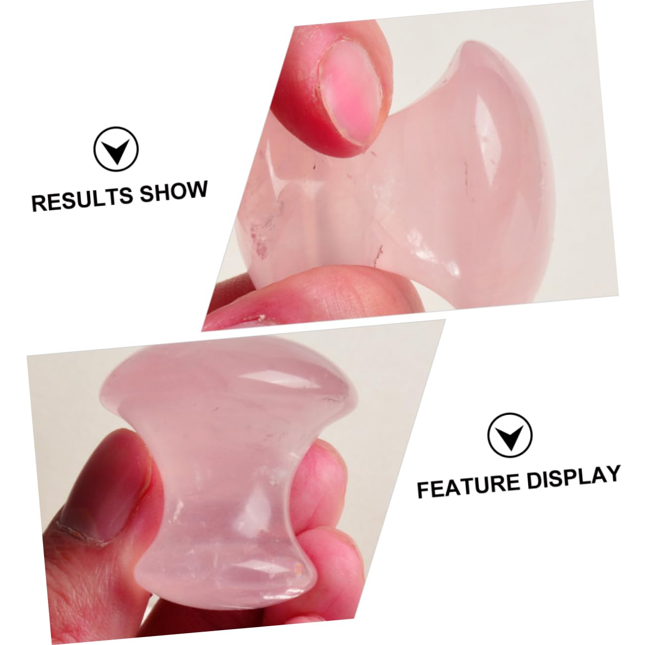 2 Series Masajeador De Piedras Gua Sha Músculo Masaje Herramientas De Masaje Gua Sha Herramientas Suministros De Masaje Tablas De Masaje Cristal 2 Piezas*2