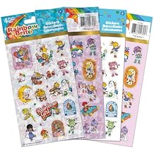 Rainbow Brite Standard Sticker - 4 Sheet