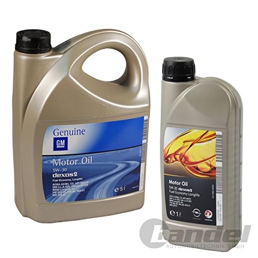 Olio motore Opel GM 5W30 LT. 5