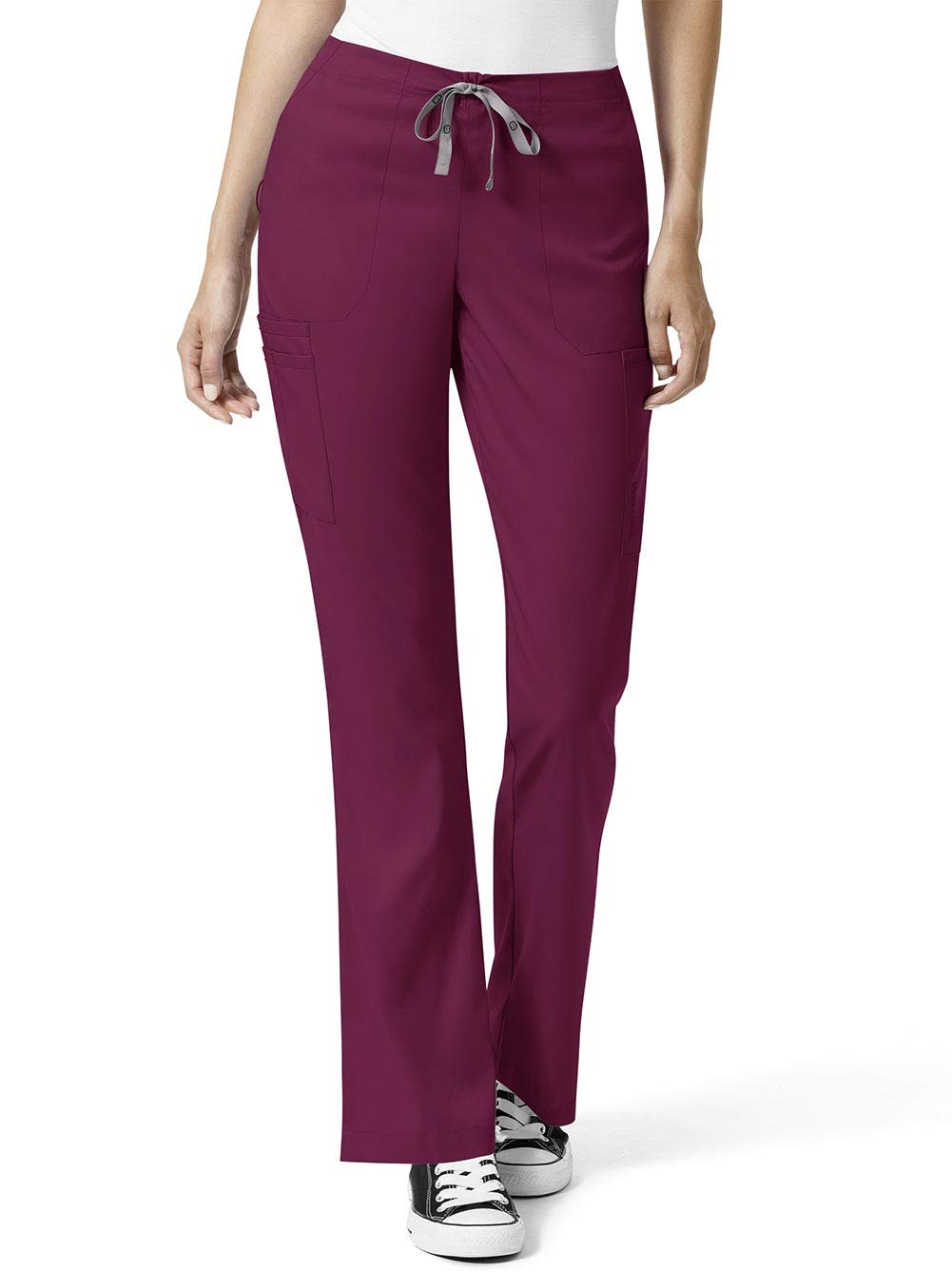 WonderWink Women's Moderate Flare Leg Cargo Pant