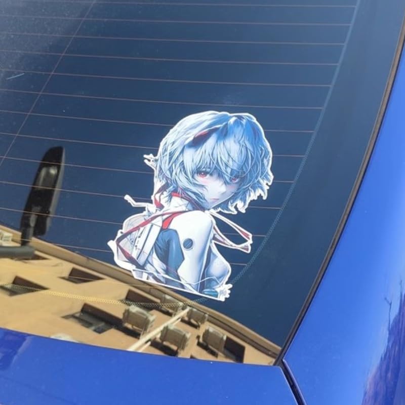 Amazon.co.jp: 新世紀エヴァンゲリオン 車ステッカー 綾波レイ 明日香