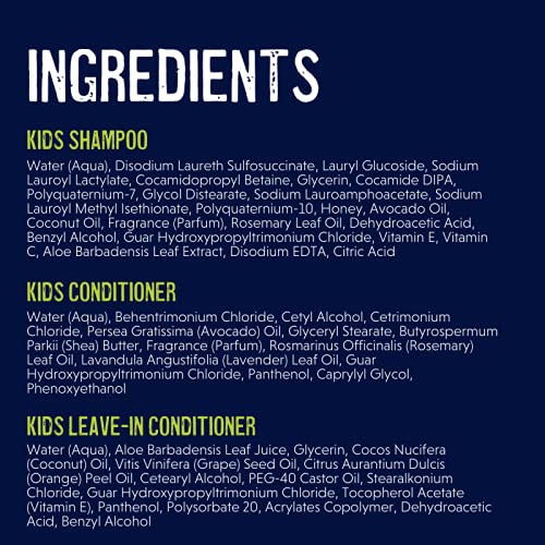 Young-King-Hair-Care-Kids-Shampoo-Conditioner-Leave-In-Essential-Oils-Curling-Cream-Bundle-5-Step-Complete-Wash-and-Styling-System-Cleanse-Moisturize-and-Define-Natural-Curls-Plant-Based-and-Harm-Free