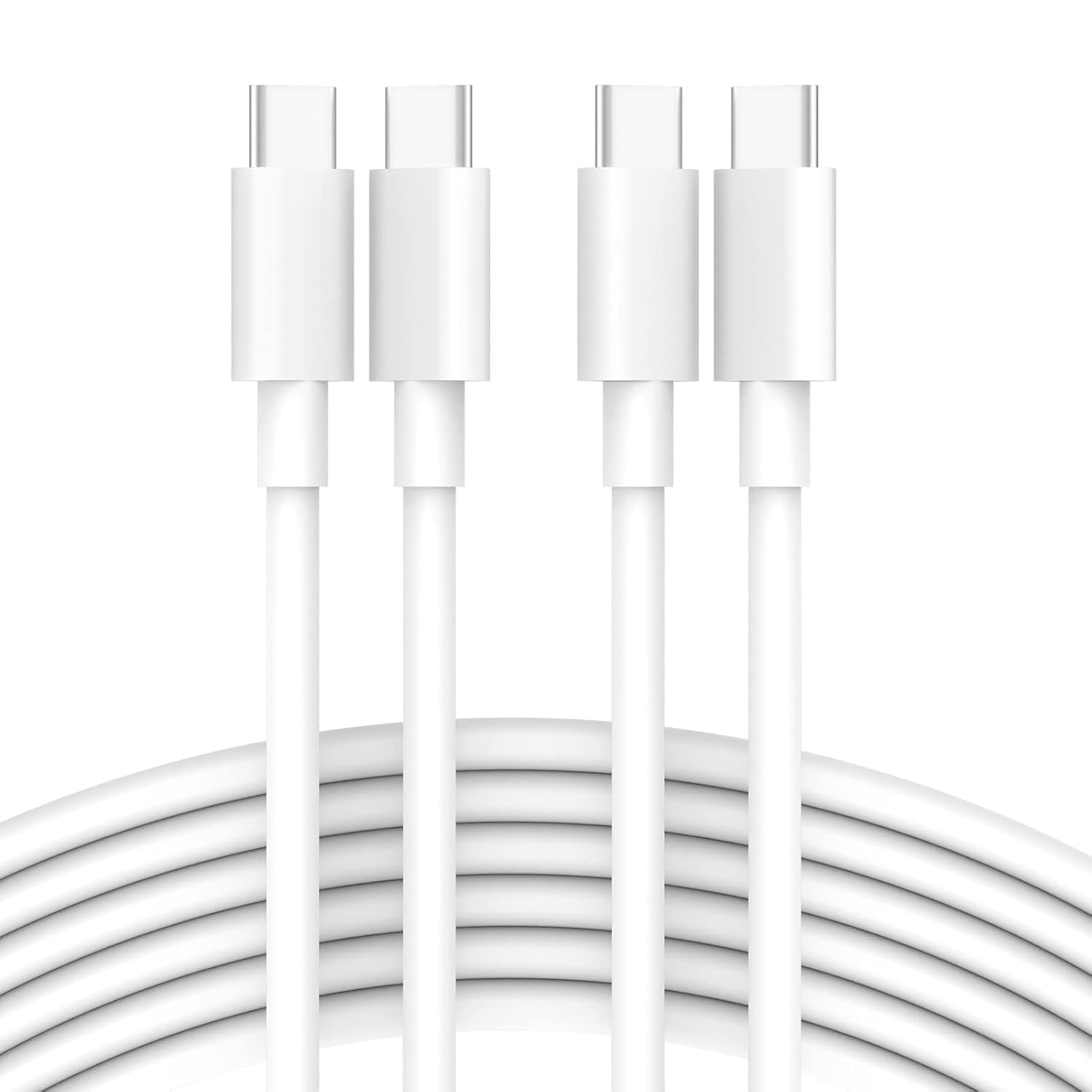 IFEART 6.6ft 100W USB C Cable Compatible with MacBook Pro/Air, 5A Type C Fast Charger Cord Compatible with iPad Pro/Air/mini with a USB-C Port, Type C Phones, 2 Pack