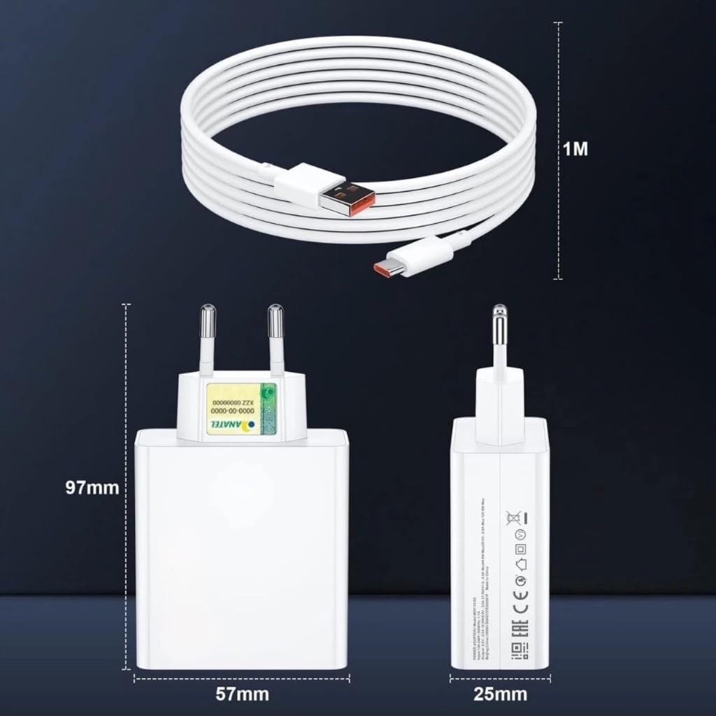 Kit Carregador Super Turbo 120W: Testado 7 dias para Carga Rápida