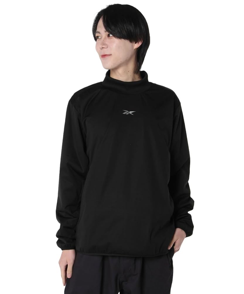 Reebok(リーボック) ゴルフウェア ブルゾン メンズ ストレッチジャージ裏メッシュピステ X6461RL N9 ブラック M