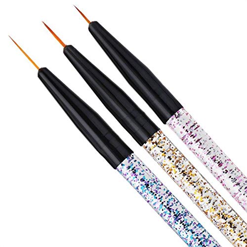 Nail Pens 3pcs herramienta para manicura y arte de uñas miniatura 5