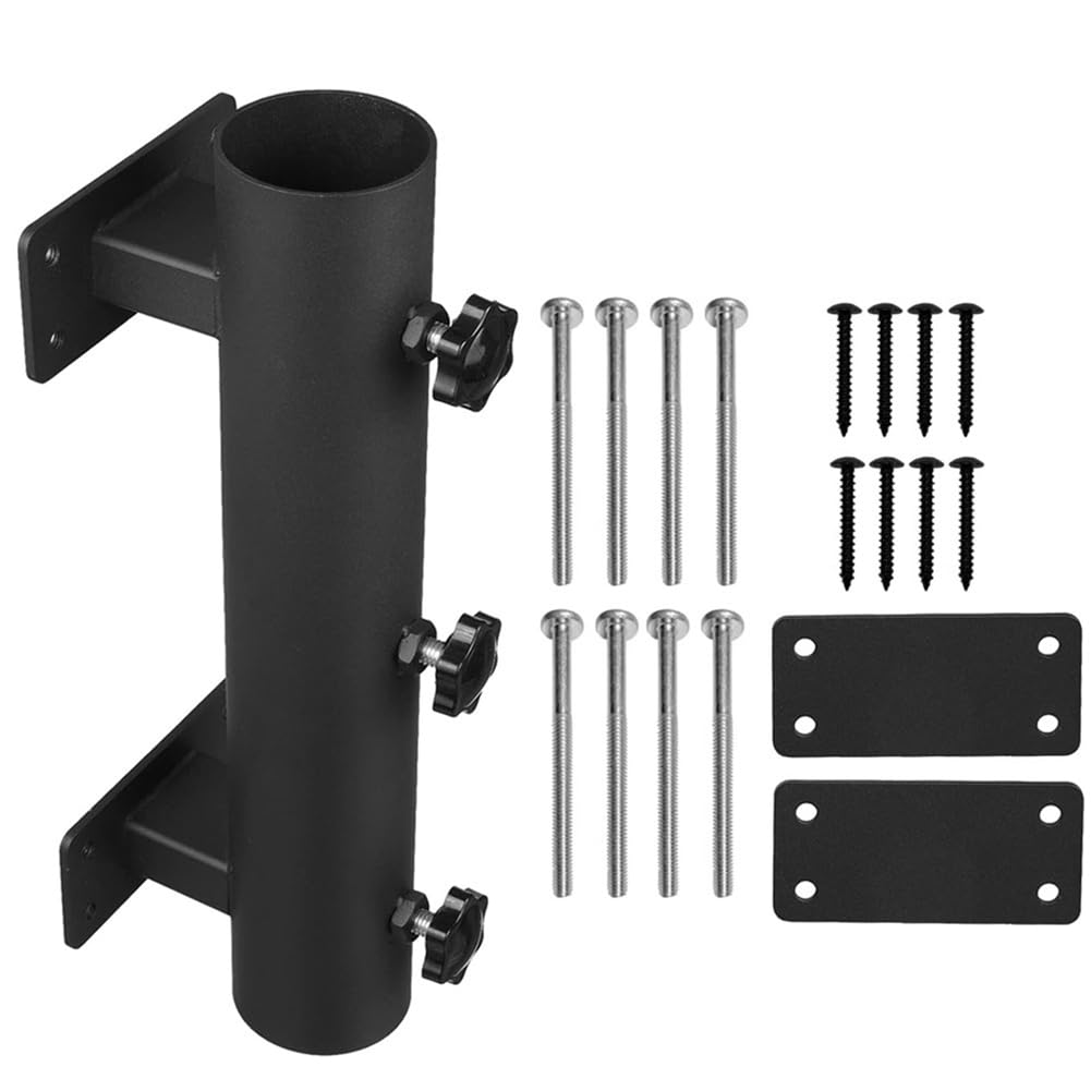 CTRLZS Adjustable for Deck Railing, Patio Umbrella Holder Heavy Duty for Deck Mount, for Courtyard Balcony
