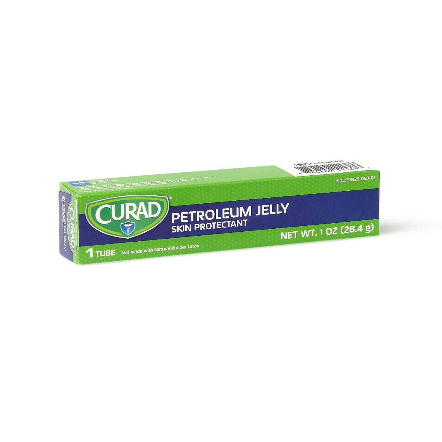 CURAD Petroleum Jelly Skin Protectant, Ointment for Dry Cracked Skin, 1 oz Tube (12 Pack) — Amazon image 2