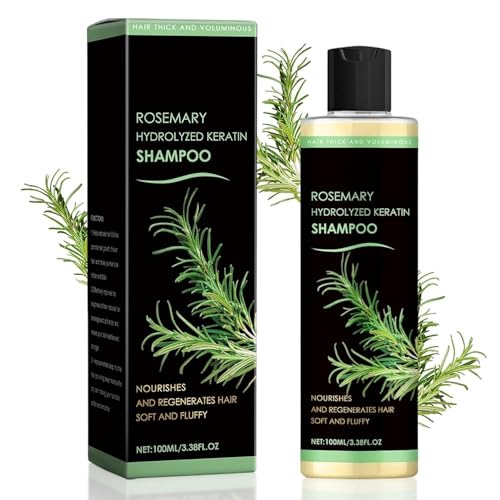 Rosemary Shampoo,100ml Rosemary shampoing pousse cheveux