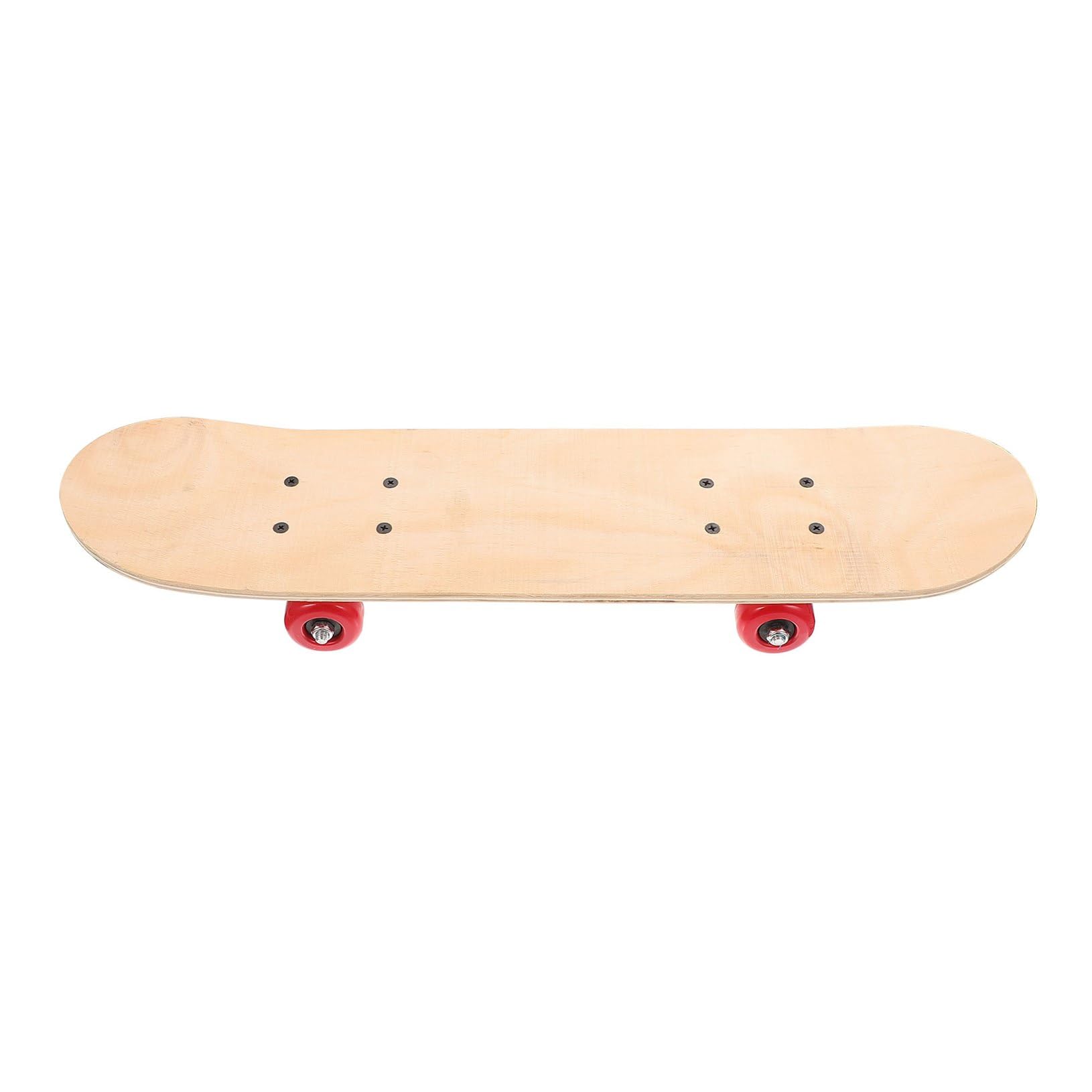 ifundom Planche de Skate Vierge en Bois Double Kick, Skateboard DIY Graffiti Peint la Main, Légère et Résistante, Planche à Personnaliser pour Garçon et Filles et Adolescents, Usage