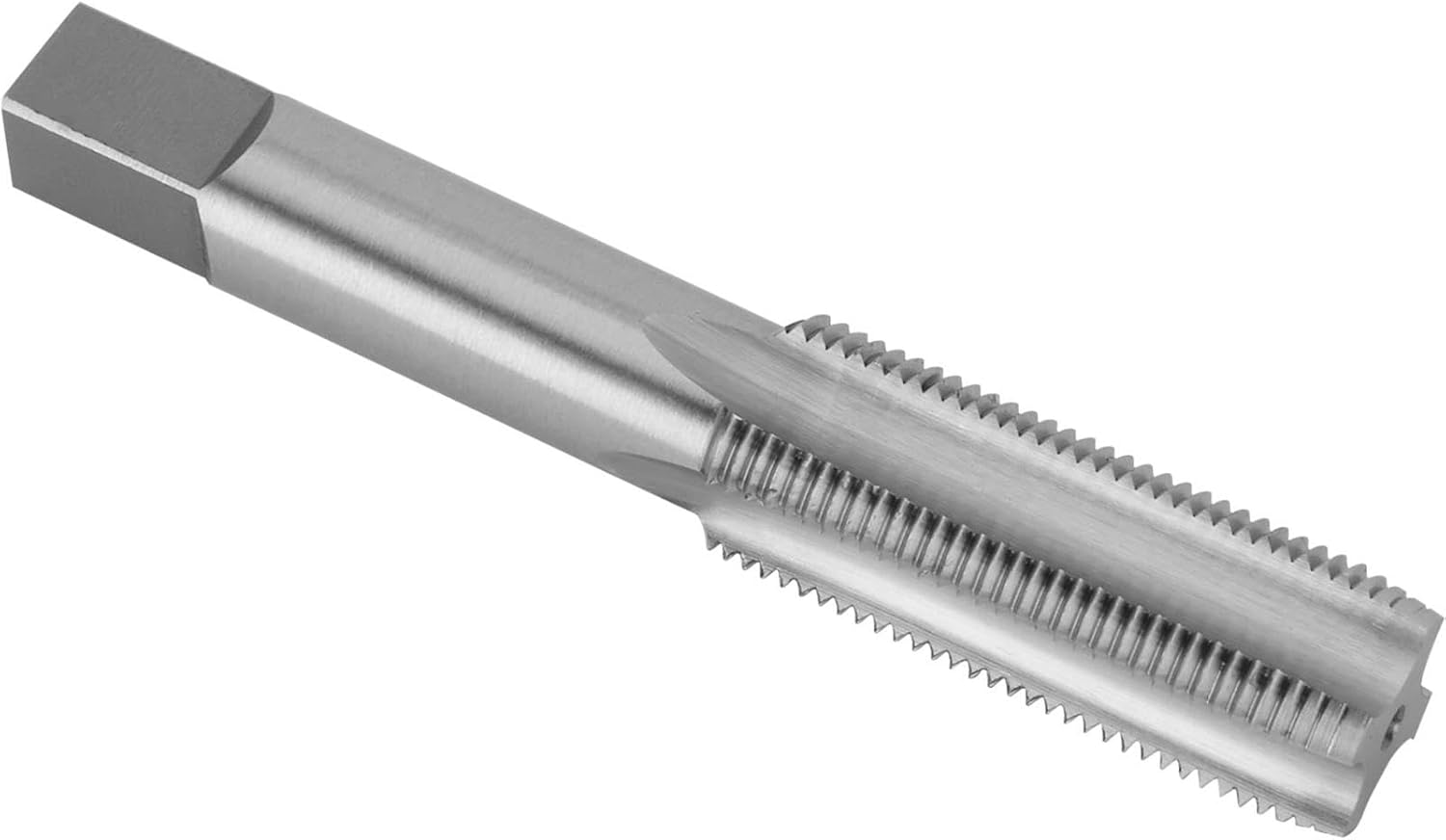 Speedway Motors Industrial Steel Tap 11/16-18 SAE Left Hand Thread 4 Flute Design for Precision Threading, 4.06 Inch Length with 1.86 Inch Thread