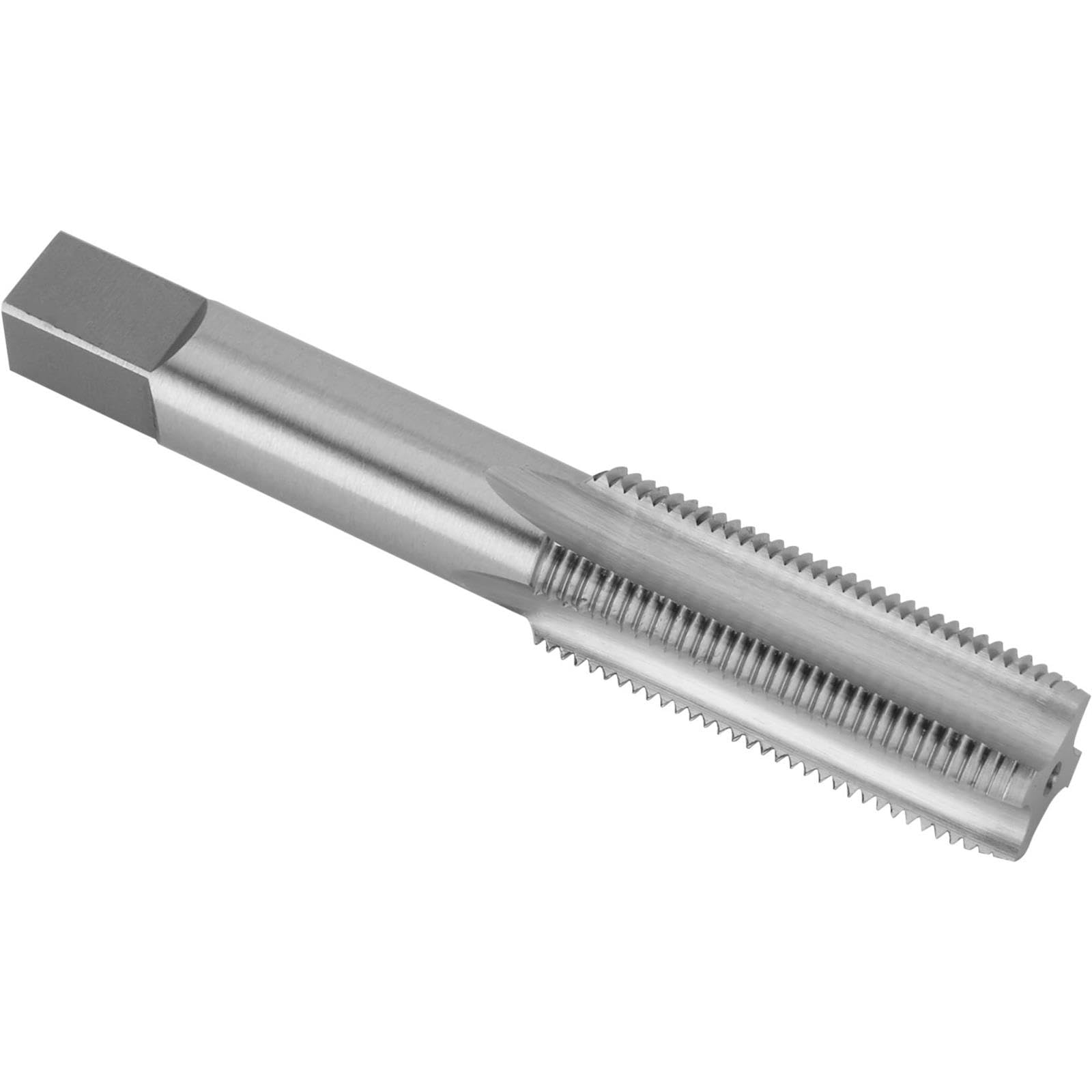 Speedway Motors Industrial Steel Tap 11/16-18 SAE Left Hand Thread 4 Flute Design for Precision Threading, 4.06 Inch Length with 1.86 Inch Thread