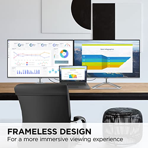 Image of ViewSonic VX2776-4K-MHDU 27 Inch 4K Monitor, IPS with 65W USB-C and HDR10 for Ultimate Home and Office Entertainment, Ultra-Thin Bezels, DisplayPort for Daisy Chain, and HDMI Inputs