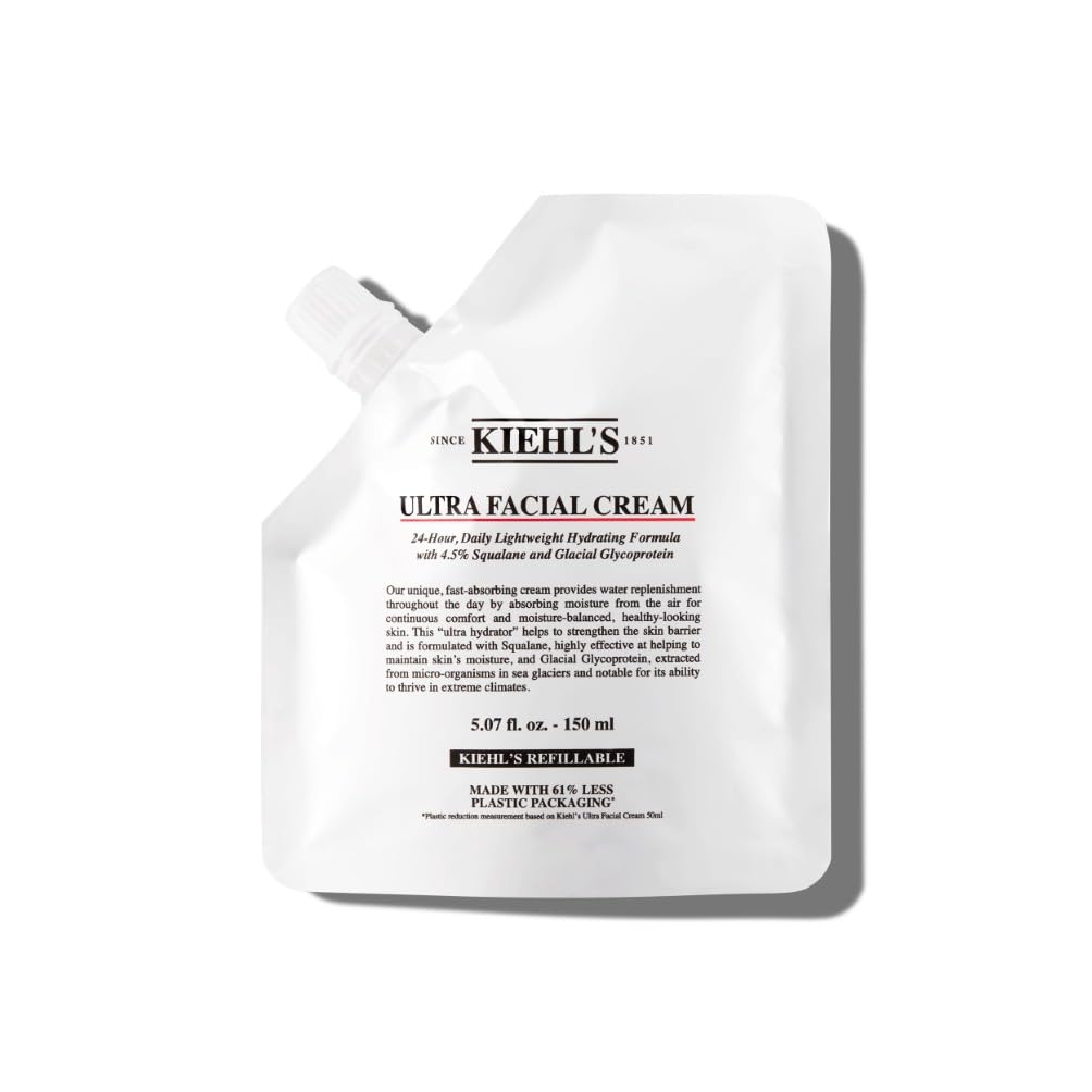 Kiehl's Ultra Facial Cream, Face Moisturiser For Women & Men, Suitable for All Skin Types, Fragrance-Free