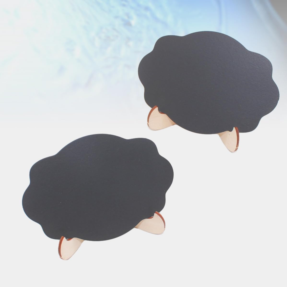 10pcs Creative Small Chalkboard Stand Wooden Memo Board