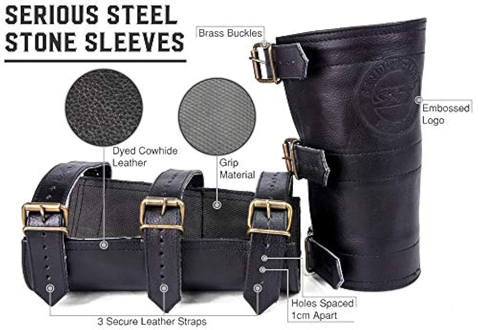 Serious Steel Fitness Stone Sleeves | Strongman Atlas Stone Sleeves