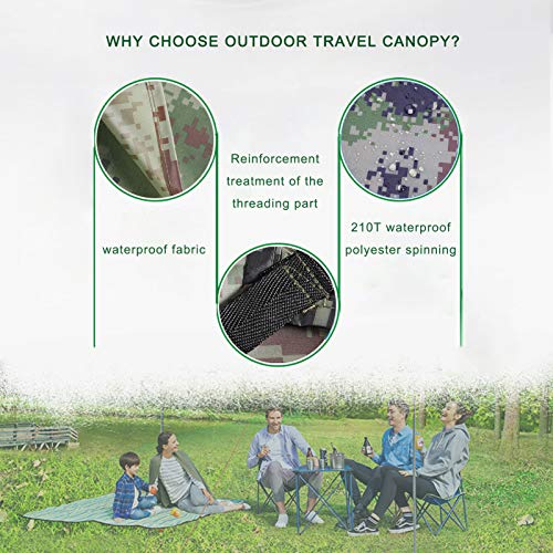 Hammock Rain Fly,Camping Tarp Waterproof,Camping Essentials,Moistureproof Picnic Mat,Camping Tent Footprints With Drawstring Carrying Bag-Light Weight-Essential Survival Gear,Shading,Beach,91" X 83" #TOP3
