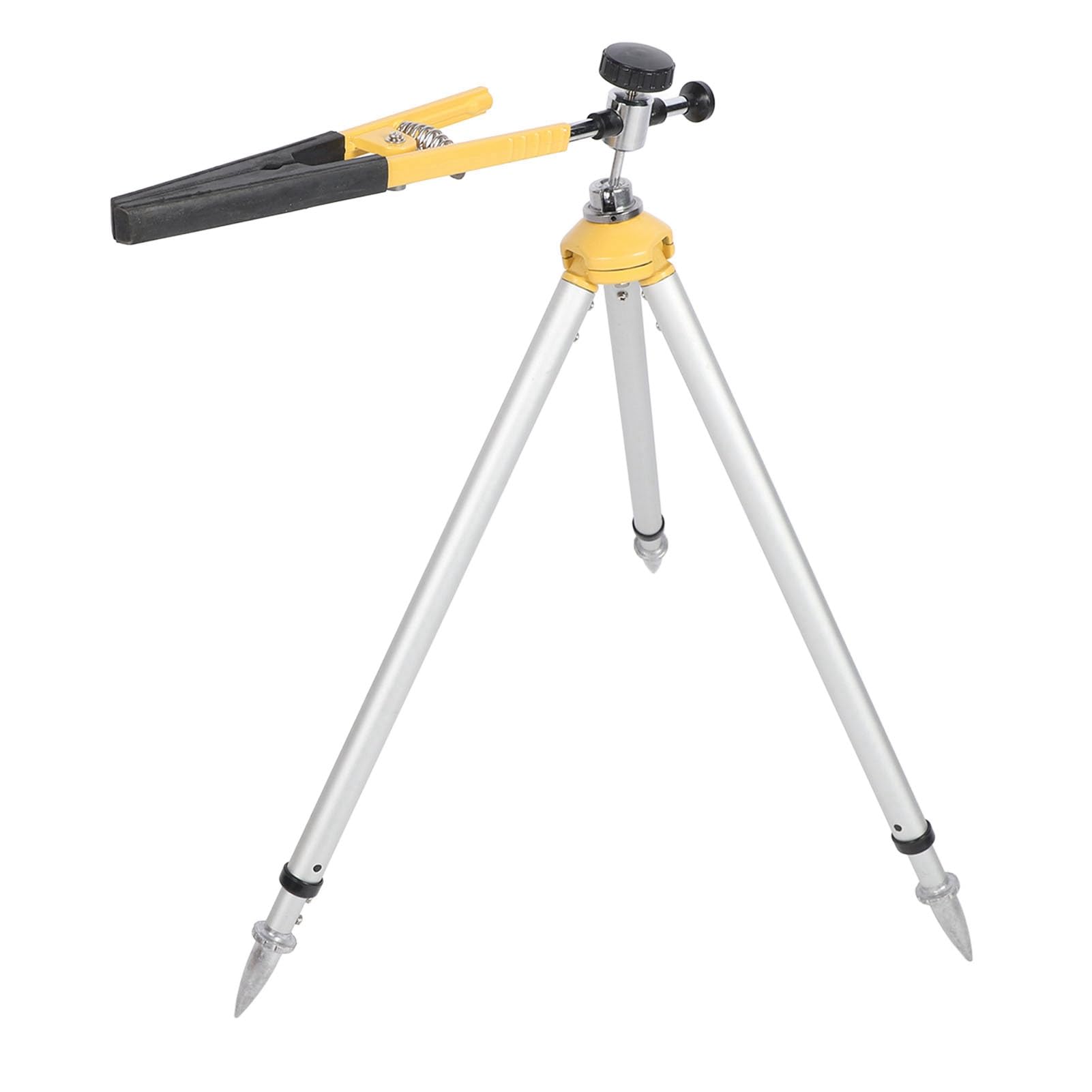 Soporte de Poste de Prisma de Estación Total, Abrazadera Ajustable Duradera para Topografía del Suelo, Aleación de Aluminio de 62-88cm
