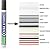 Grout Pen Dark Grey Tile Paint Marker: Waterproof Grout Paint, Tile Grout Colorant and Sealer Pen - Narrow 5mm, 2 Pack with Extra Tips (7mL) - Dark Grey