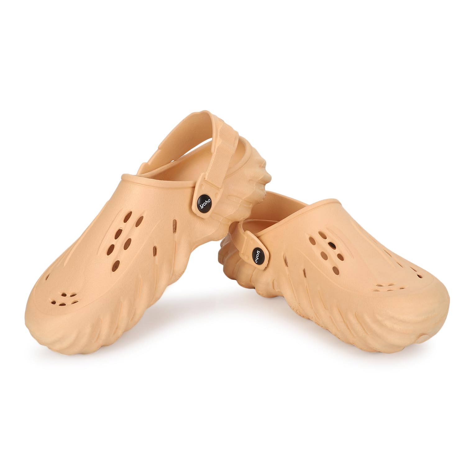 YOHO Wavy Clogs for Men | Trendy | Lightweight | Waterproof l Comfortable l Cushioned