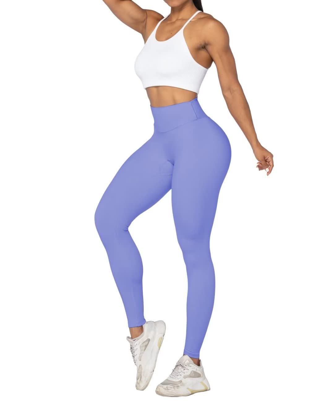 Sunzel Deporte Leggins Mujer,Deporte Leggins Mujer,Pantalones de Yoga con Cintura Alta y Compresión para Reducir Barriga 28"