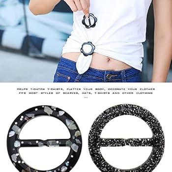 20 Clips De Camiseta Elegantes Para Bufanda, Clips De Hebilla De Resina, Soporte De Corbata Para Ropa, Botón Anudado De Esquina Para Mujer, Pañuelo De Seda, Accesorios De Moda, 20 Estilos