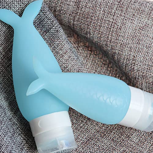 Zerodeko Chuveiro Leve Ao Ar Livre Rosa para Viagem Em Forma de Silicone - Recipiente Recarregável d
