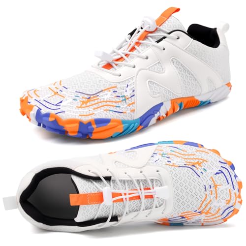 Image of ELETON Barefoot Shoes Women Men Footwear, Wide Toe Box Hiking Zero Drop Non-Slip Quick-Dry River Boat Pool Beach Water Shoes, Lightweight Swimming Running Walking Sneakers Unisex