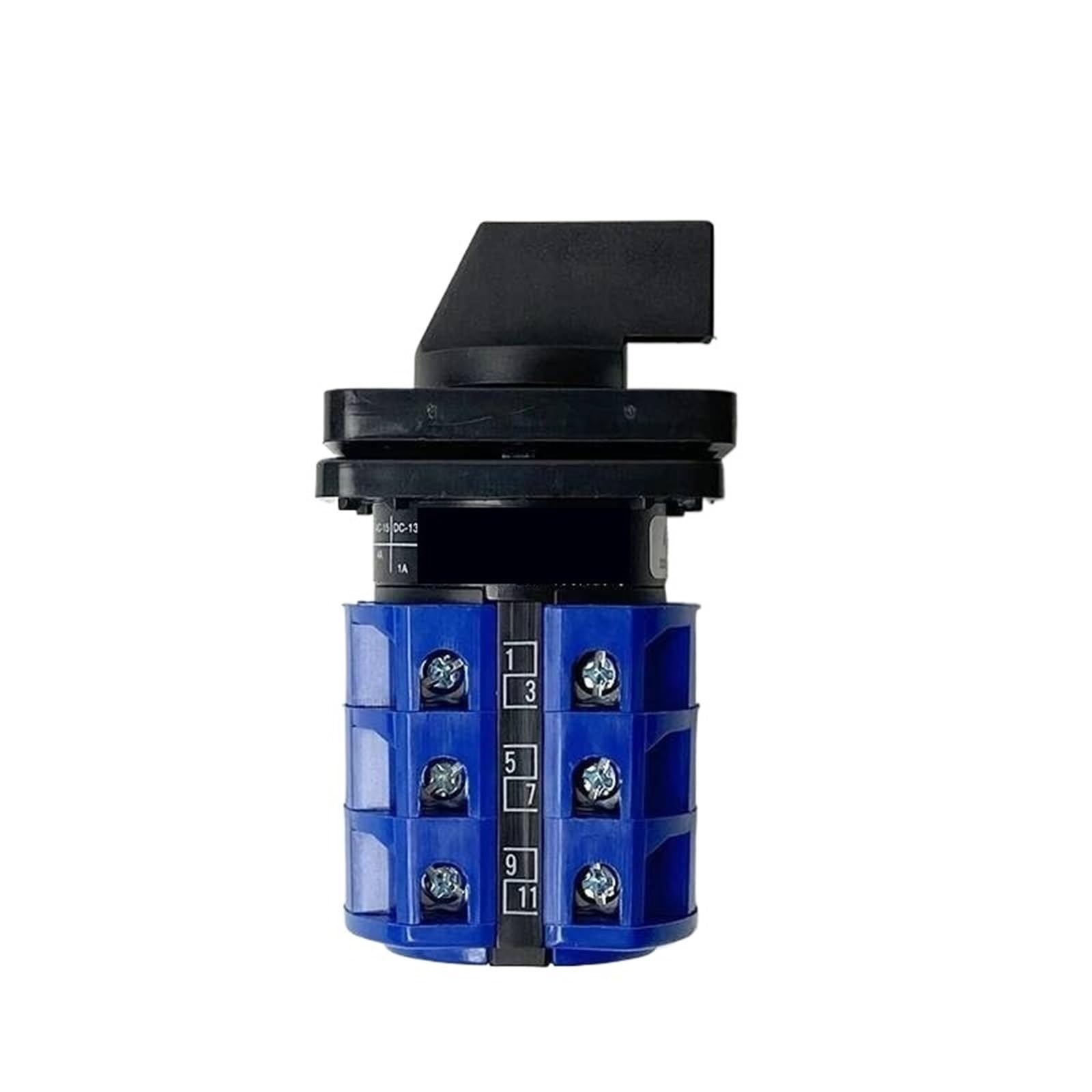 BKGWCSOR LW26-25A Changeover Rotary Cam Switch Three Postions 690V 3 Poles 12 Terminals Manual Selector Silver YMW26-25/3(01) Switches