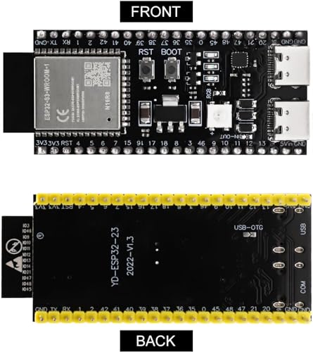 Módulo ESP32-S3 N16R8 soldado para programar sin cortes gracias a sus 16M Flash y 8M PSRAM 2